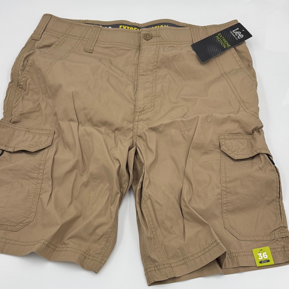 Lee Men's Brown Cargo Shorts